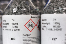 Des flacons d'arsenic (Photo d'illustration)