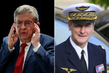 Jean-Luc Mélenchon et Fabien Mandon.