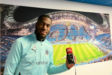 Geoffrey Kondogbia à Marseille le 19 novembre 2025