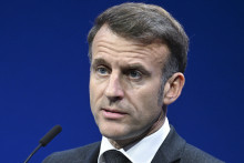 Emmanuel Macron, le 18 novembre 2025, à Berlin en Allemagne