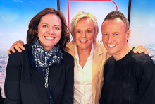 Jade, Muriel Robin et Eric Dussart