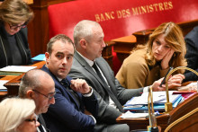 Sébastien Lecornu à l'Assemblée nationale, le 18 novembre 2025