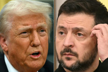 Donald Trump et Volodymyr Zelensky