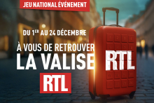 À vous de retrouver la valise RTL : le jeu événement du 1er au 24 décembre 2025.