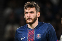 Khvicha Kvaratskhelia sous le maillot du PSG