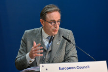 Le Premier ministre belge, Bart de Wever, lors du Conseil européen d'octobre 2025.