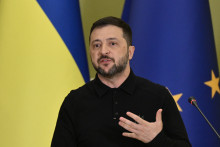 Le président ukrainien Volodymyr Zelensky, le 17 septembre 2025.
