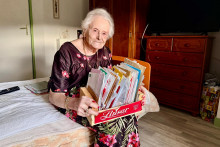 Liliane, bientôt 90 ans, a fait un appel sur les réseaux sociaux pour recevoir du courrier dans sa maison pour seniors en Haute-Loire.
