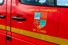 Un camion de pompiers dans le Gard / image d'illustration