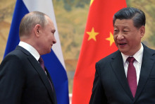 Vladimir Poutine et Xi Jinping le 4 février 2022