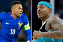 Isaiah Thomas (à droite) a été confondu dans un Uber avec Kylian Mbappé.