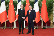 Emmanuel Macron et Xi Jinping, en Chine le 4 décembre 2025
