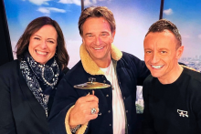 Jade, David Hallyday et Eric Dussart