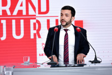 Jean-Philippe Tanguy, député RN de la Somme, est l'invité du "Grand Jury RTL" en partenariat avec Public Sénat, Le Figaro et M6, le 7 décembre 2025.