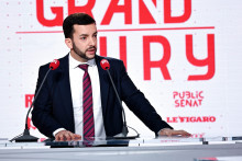 Jean-Philippe Tanguy, député RN de la Somme, est invité du "Grand Jury RTL" en partenariat avec Public Sénat, Le Figaro et M6, le 7 décembre 2025.