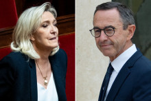 Marine Le Pen et Bruno Retailleau