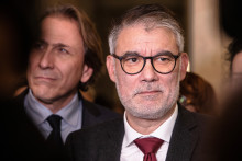 Olivier Faure, à l'Assemblée nationale, le 9 décembre 2025