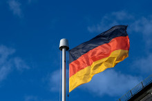 Le drapeau allemand (illustration)