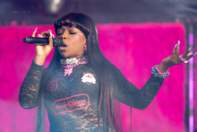 Theodora lors de la Fête de l'Huma le 13 septembre 2025.