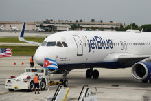 Un avion de la compagnie JetBlue (illustration)