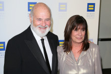 Le réalisateur Rob Reiner et son épouse Michele Singer, à à Los Angeles, le 30 mars 2019.