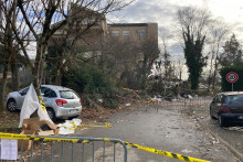 Immeuble effondré à Trévoux dans l'Ain