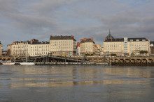 Les rives de la Loire à Nantes en 2021