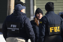 Des agents du FBI en plein investigation à Providence, aux Etats-Unis, ce 16 décembre 2025.