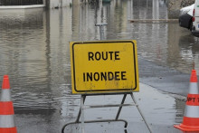 La crue du Petit Morin entre Couilly-Pont-aux-Dames et Saint-Germain-sur-Morin (Seine-et-Marne)