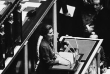 Simone Veil à l'Assemblée nationale