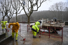 L'Hérault est sorti de son lit à Laroque le 22 décembre 2025