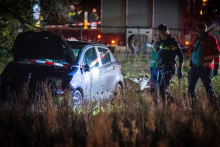 Un accident de voiture en marge d'un défilé de Noël aux Pays-Bas