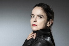 La romancière Amélie Nothomb, le 30 janvier 2019