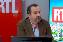 Sébastien Chenu, dans le studio de RTL, le 24 décembre 2025
