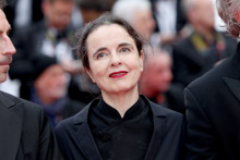 Amélie Nothomb lors du 77e Festival de Cannes, le 15 mai 2024.