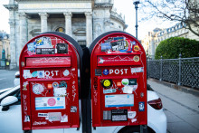 Des boîtes aux lettres danoises, à Copenhague (photo d'illustration).