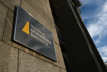 Les bureaux de l'agence anticorruption NABU à Kiev en Ukraine