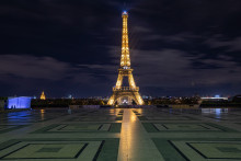 L'esplanade du Trocadéro