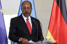 Hassan Sheikh Mohamud, le président de la Somalie, en novembre 2024