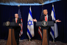 Benjamin Netanyahu et Donald Trump, en Floride, le 29 décembre 2025