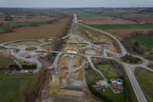 Le chantier de l'A69