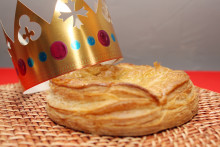 Une galette des rois (illustration)