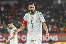 Riyad Mahrez avec l'Algérie, contre le Burkina Faso, lors de la CAN au Maroc, le 28 décembre 2025.