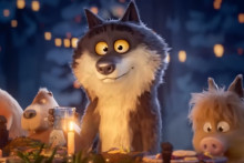 La publicité de Noël d'Intermarché raconte l'histoire d'un loup qui devient végétarien.