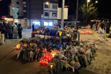 Un espace de recueillement  en mémoire aux victimes de l'incendie