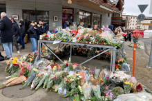 Le bar touché par un incendie mortel à Crans-Montana en Suisse, la nuit du Nouvel An.