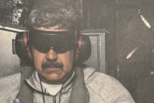 Une photo de Nicolas Maduro publiée par Donald Trump, le 3 janvier 2026