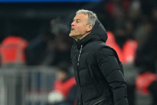 L'entraîneur du PSG Luis Enrique lors du derby parisien contre le Paris FC au Parc des Princes, le 4 janvier 2026.