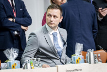 Le Premier ministre du Groenland, Jens-Frederik Nielsen