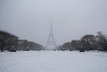 La neige est tombée en Île-de-France ce lundi 5 janvier 2026